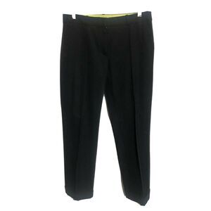 Wilfred size 4 black creased cuffed hem trousers